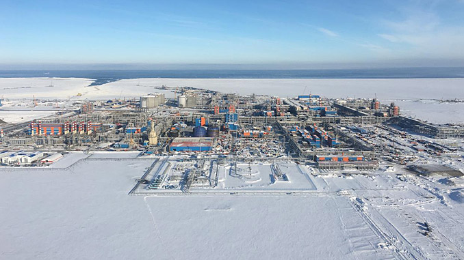 Yamal LNG Yamal LNG with sea